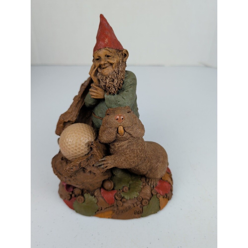 Tom Clark Tim Wolfe Gopher It Gnome Retired 1995 #80 Golf Theme